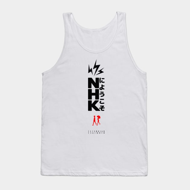 Welcome to the NHK - Japanese Design Tank Top by TATSUHIRO